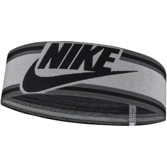 NIKE Stretch Elastic Headband - ONE Size FITS All (Black) - Picture 1 of 3
